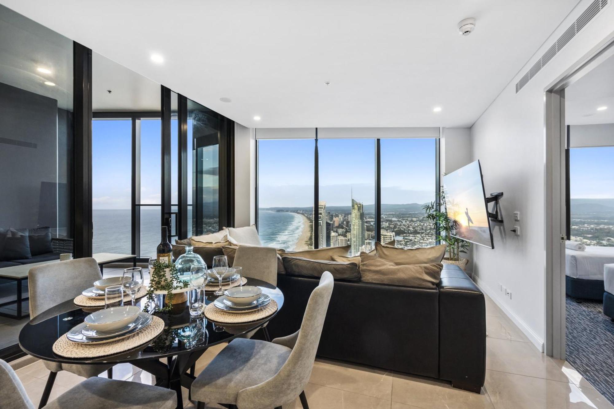 Ocean Views In Beachside 2-bedroom Unit - Q Apartment